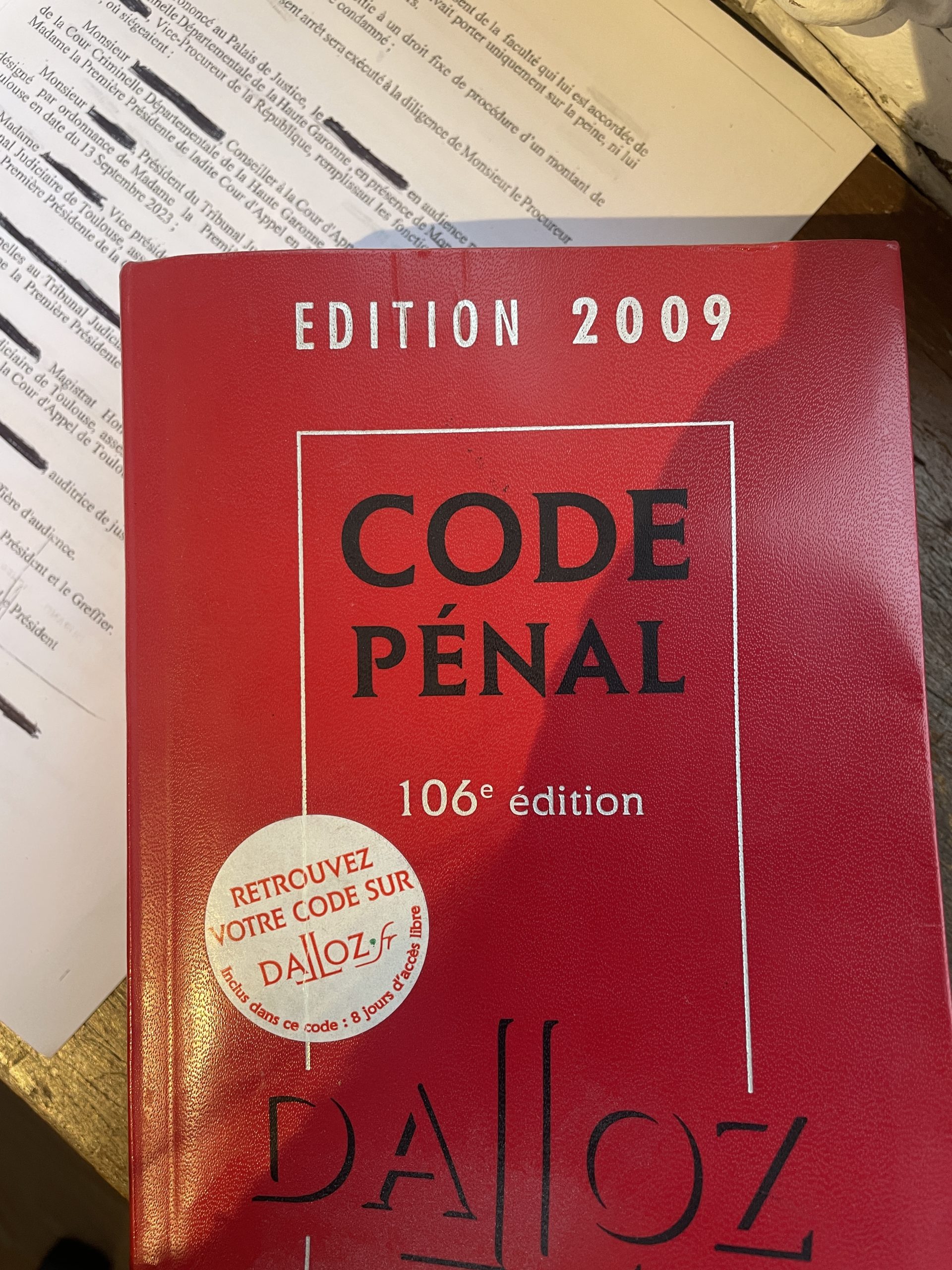 code pénal